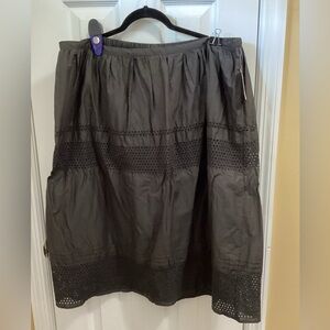 Old Navy, below the knee, skirt